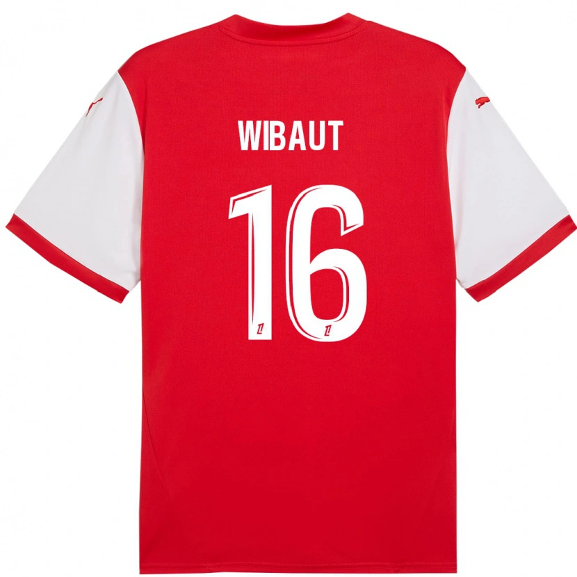 Danxen Herren Clara Wibaut #16 Rot Weiß Heimtrikot Trikot 2024/25 T-Shirt Schweiz