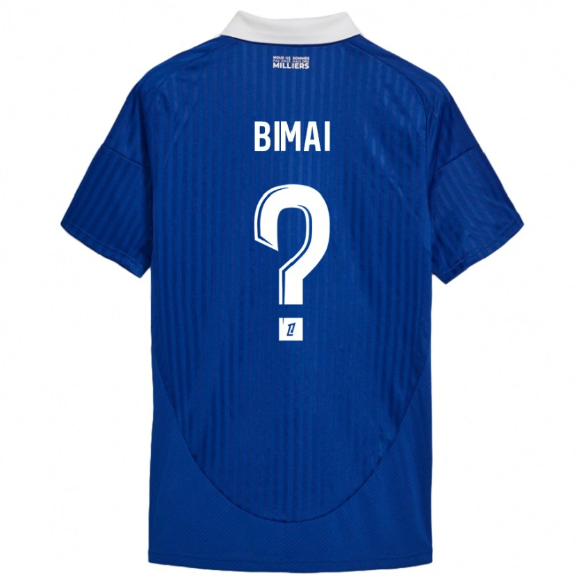 Danxen Herren Longin Bimai #0 Blau Weiß Heimtrikot Trikot 2024/25 T-Shirt Schweiz
