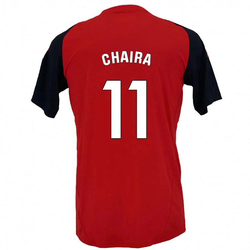 Danxen Herren Ilyas Chaira #11 Rot Schwarz Heimtrikot Trikot 2024/25 T-Shirt Schweiz