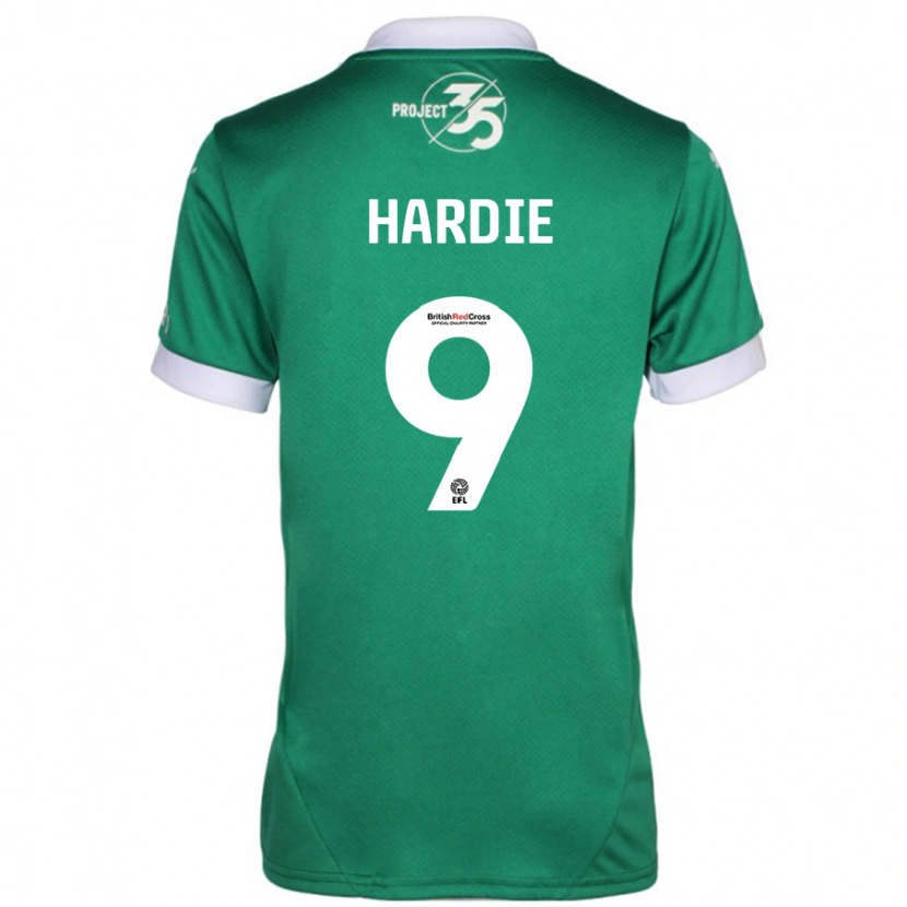 Danxen Herren Ryan Hardie #9 Grün Weiß Heimtrikot Trikot 2024/25 T-Shirt Schweiz