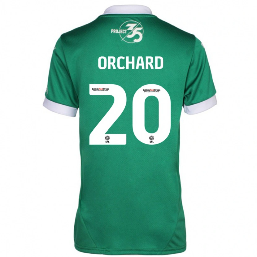 Danxen Herren Fern Orchard #20 Grün Weiß Heimtrikot Trikot 2024/25 T-Shirt Schweiz