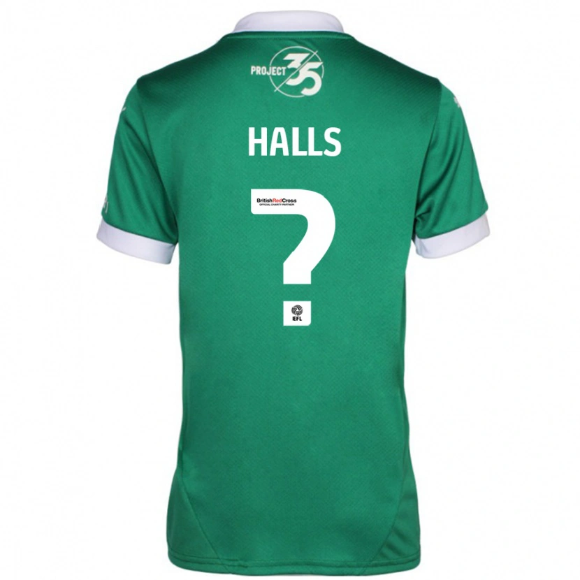 Danxen Herren Oscar Halls #0 Grün Weiß Heimtrikot Trikot 2024/25 T-Shirt Schweiz