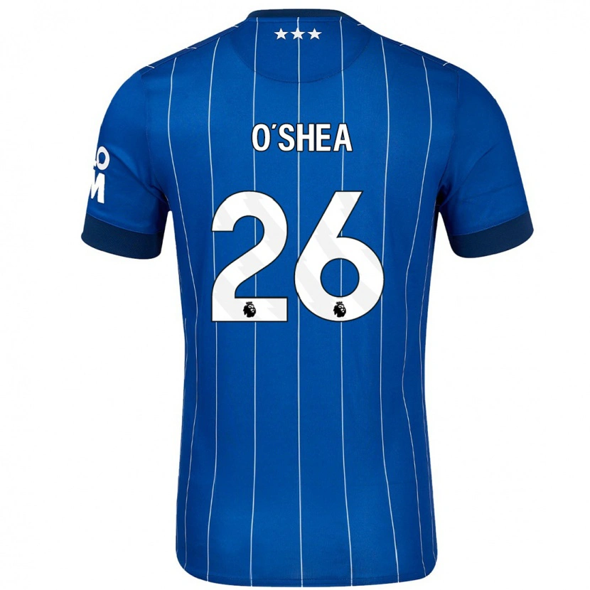Danxen Herren Dara O'shea #26 Marineblau Heimtrikot Trikot 2024/25 T-Shirt Schweiz