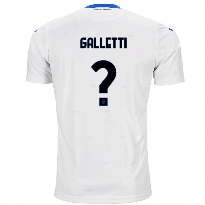 Danxen Herren Elia Galletti #0 Weiß Auswärtstrikot Trikot 2024/25 T-Shirt Schweiz
