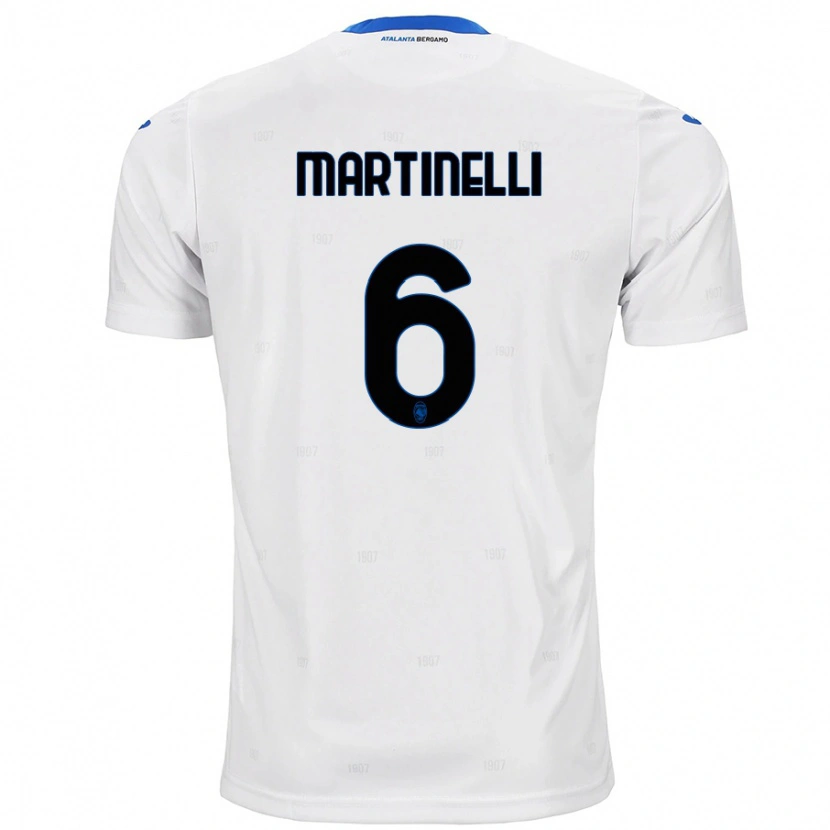 Danxen Herren Gabriel Martinelli #6 Weiß Auswärtstrikot Trikot 2024/25 T-Shirt Schweiz