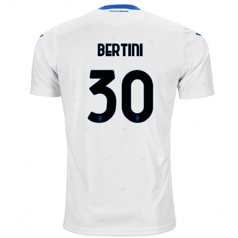 Danxen Herren Tommaso Bertini #30 Weiß Auswärtstrikot Trikot 2024/25 T-Shirt Schweiz