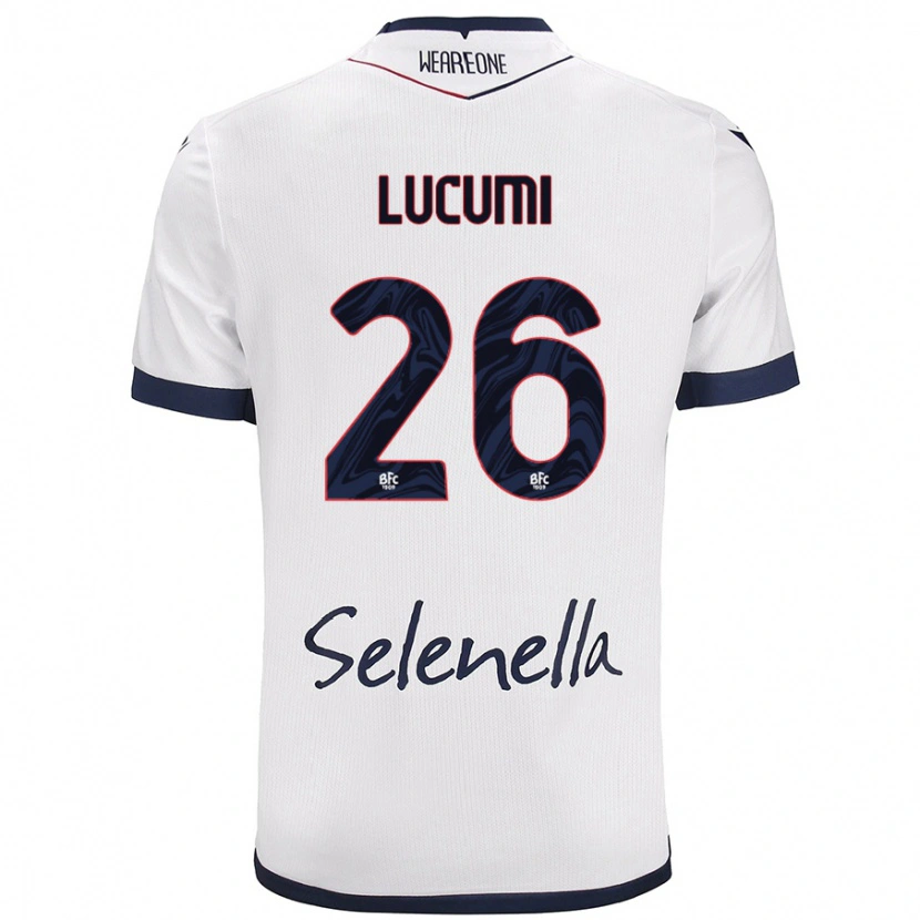 Danxen Herren Jhon Lucumí #26 Weiß Königsblau Auswärtstrikot Trikot 2024/25 T-Shirt Schweiz
