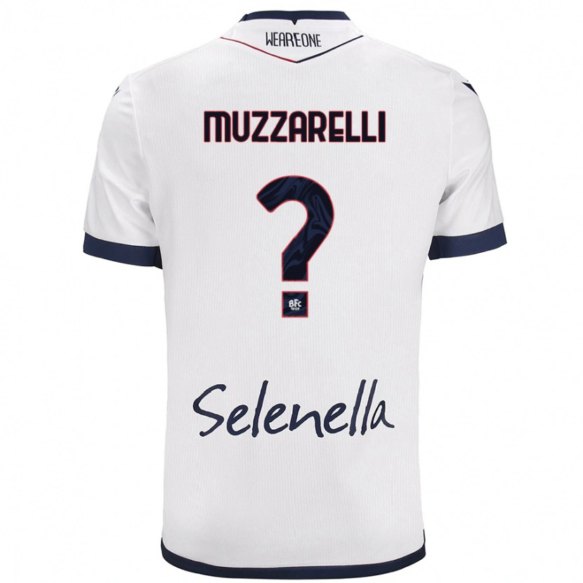 Danxen Herren Lorenzo Muzzarelli #0 Weiß Königsblau Auswärtstrikot Trikot 2024/25 T-Shirt Schweiz