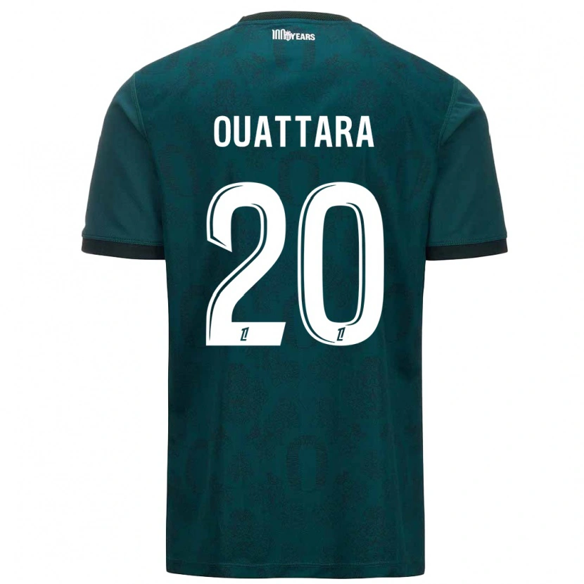 Danxen Herren Kassoum Ouattara #20 Dunkelgrün Auswärtstrikot Trikot 2024/25 T-Shirt Schweiz