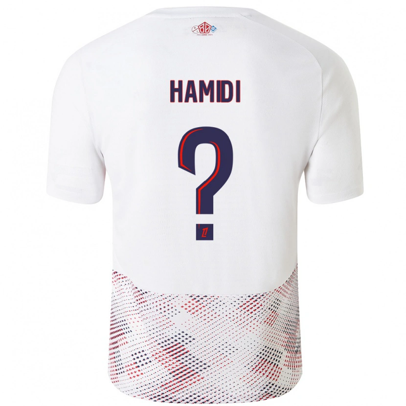 Danxen Herren Kamel Hamidi #0 Weiß Königsblau Auswärtstrikot Trikot 2024/25 T-Shirt Schweiz