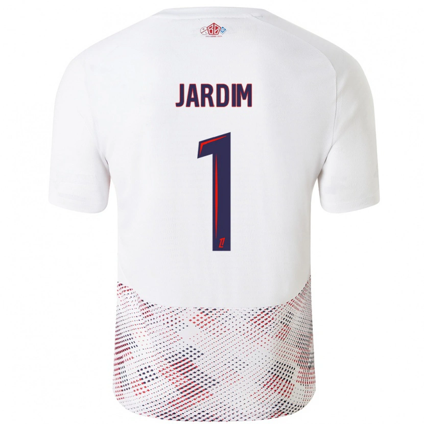 Danxen Herren Leo Jardim #1 Weiß Königsblau Auswärtstrikot Trikot 2024/25 T-Shirt Schweiz