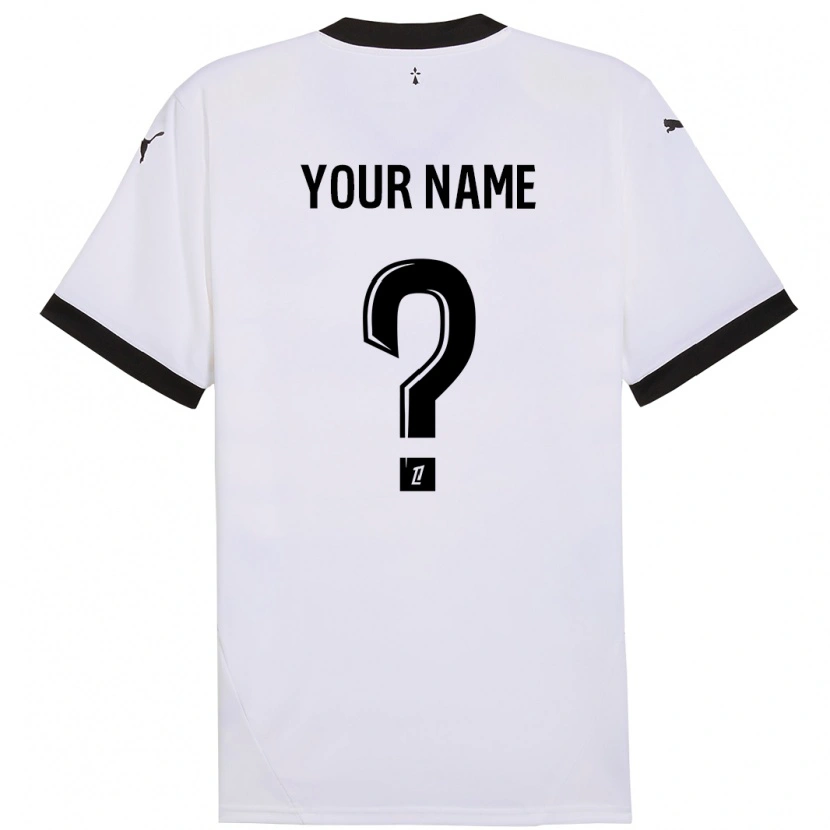 Danxen Herren Ihren Namen #0 Weiß Schwarz Auswärtstrikot Trikot 2024/25 T-Shirt Schweiz