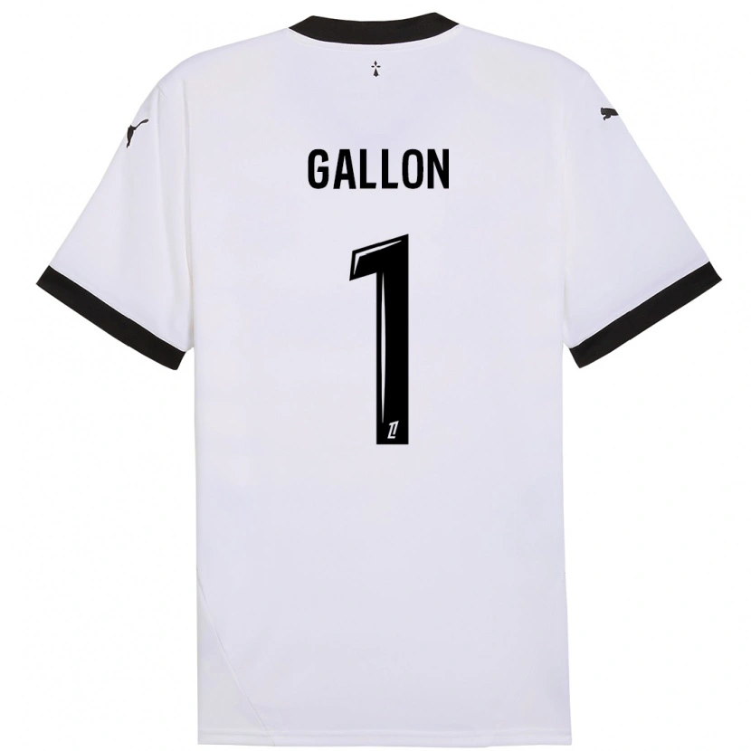 Danxen Herren Gauthier Gallon #1 Weiß Schwarz Auswärtstrikot Trikot 2024/25 T-Shirt Schweiz