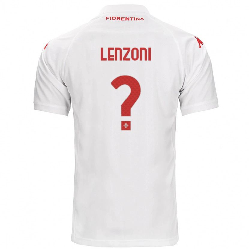 Danxen Herren Samuele Lenzoni #0 Weiß Auswärtstrikot Trikot 2024/25 T-Shirt Schweiz