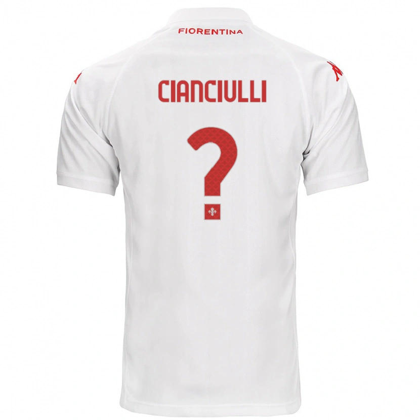 Danxen Herren Salvatore Cianciulli #0 Weiß Auswärtstrikot Trikot 2024/25 T-Shirt Schweiz