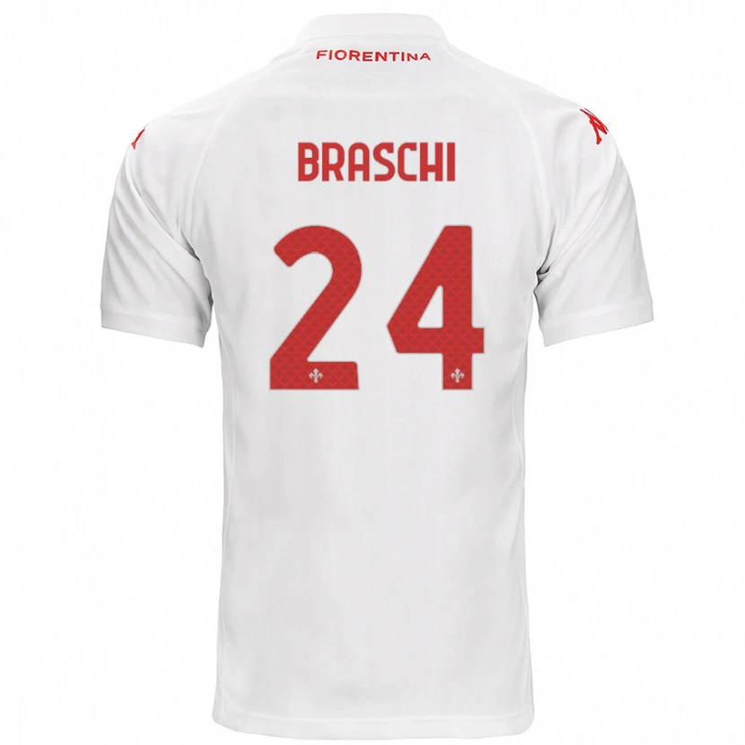 Danxen Herren Riccardo Braschi #24 Weiß Auswärtstrikot Trikot 2024/25 T-Shirt Schweiz