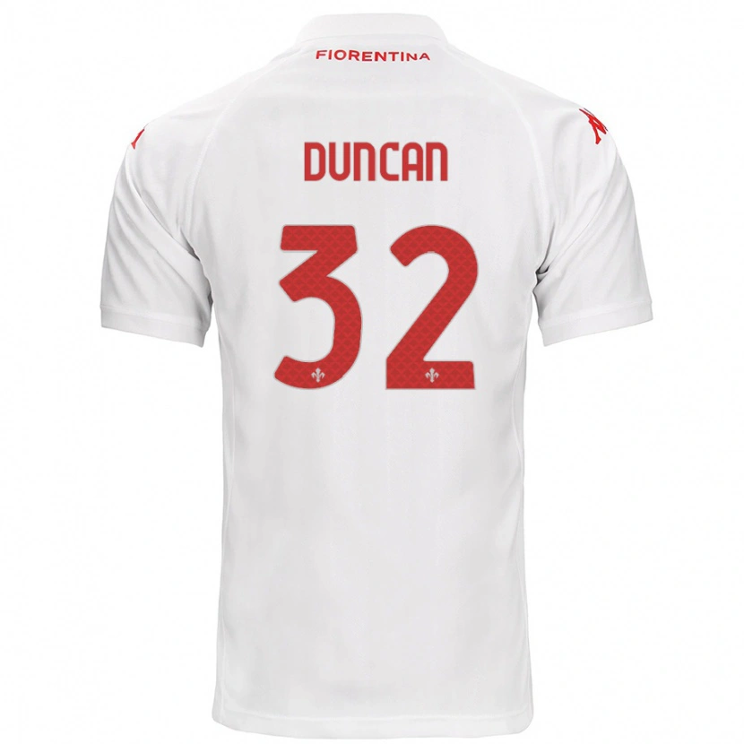Danxen Herren Alfred Duncan #32 Weiß Auswärtstrikot Trikot 2024/25 T-Shirt Schweiz