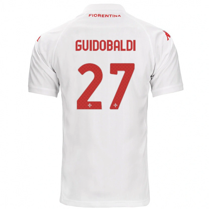 Danxen Herren Filippo Guidobaldi #27 Weiß Auswärtstrikot Trikot 2024/25 T-Shirt Schweiz