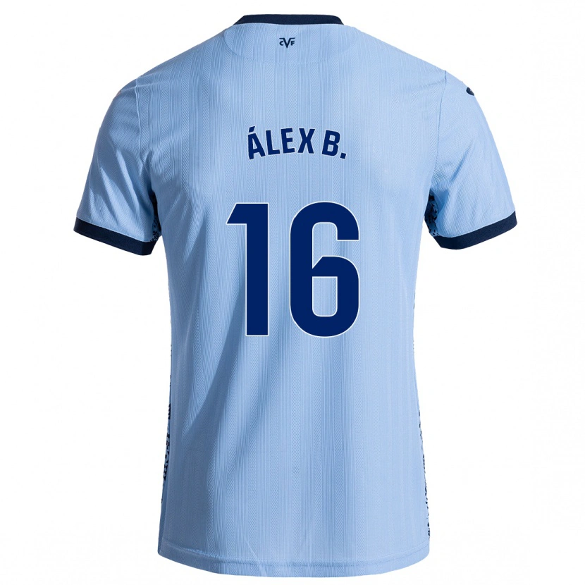 Danxen Herren Álex Baena #16 Himmelblau Auswärtstrikot Trikot 2024/25 T-Shirt Schweiz