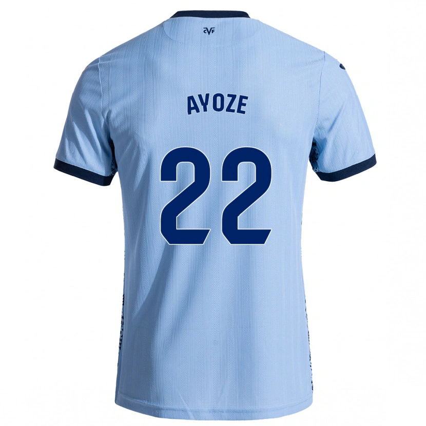 Danxen Herren Ayoze Pérez #22 Himmelblau Auswärtstrikot Trikot 2024/25 T-Shirt Schweiz
