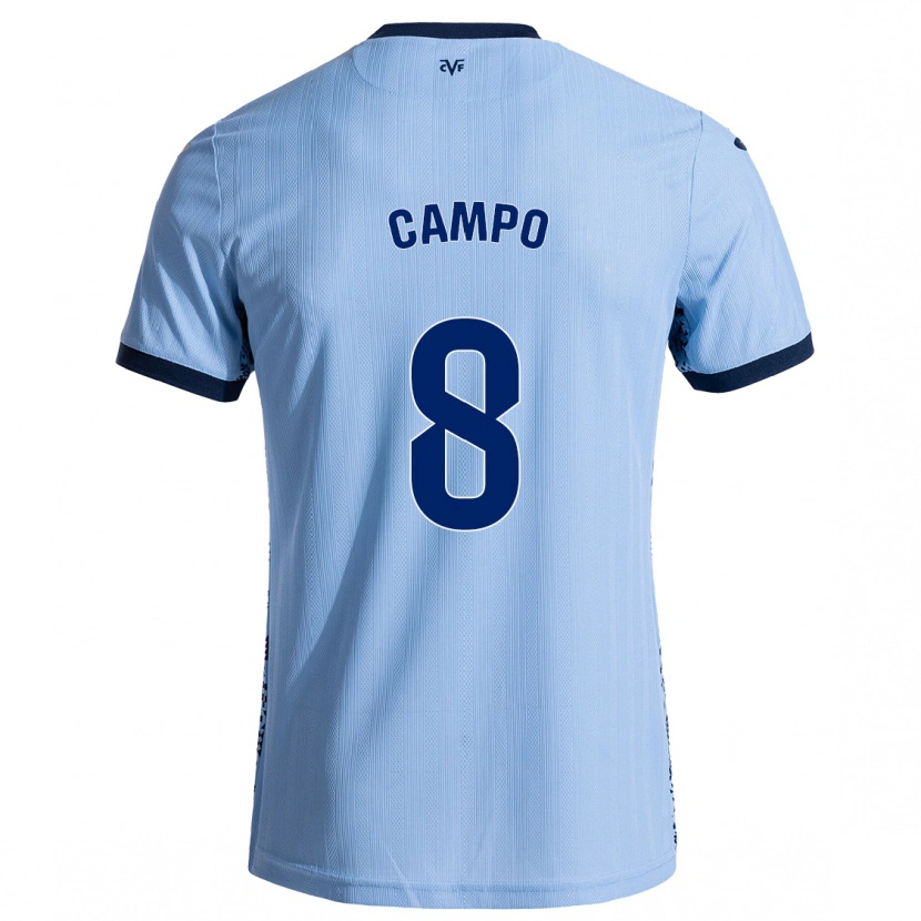 Danxen Herren Ainoa Campo #8 Himmelblau Auswärtstrikot Trikot 2024/25 T-Shirt Schweiz