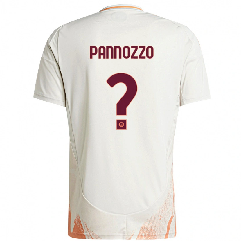 Danxen Herren Nicolò Pannozzo #0 Cremeweiß Orange Auswärtstrikot Trikot 2024/25 T-Shirt Schweiz