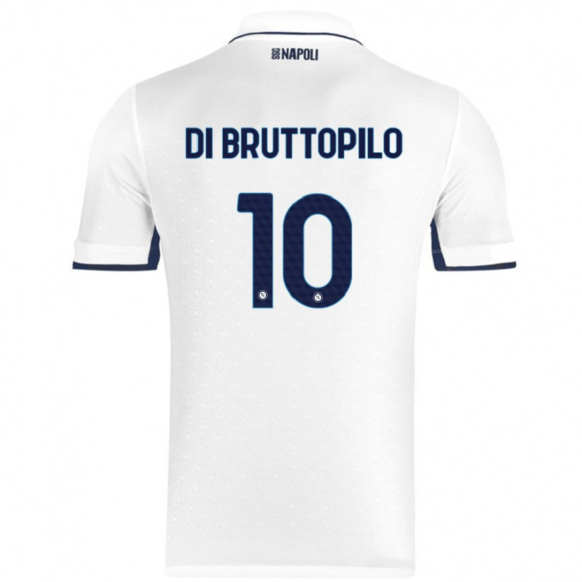 Danxen Herren Giuseppe Ambrosino Di Bruttopilo #10 Weiß Königsblau Auswärtstrikot Trikot 2024/25 T-Shirt Schweiz