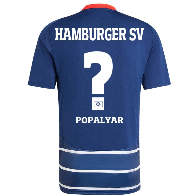 Danxen Herren Omer Popalyar #0 Dunkelblau Auswärtstrikot Trikot 2024/25 T-Shirt Schweiz