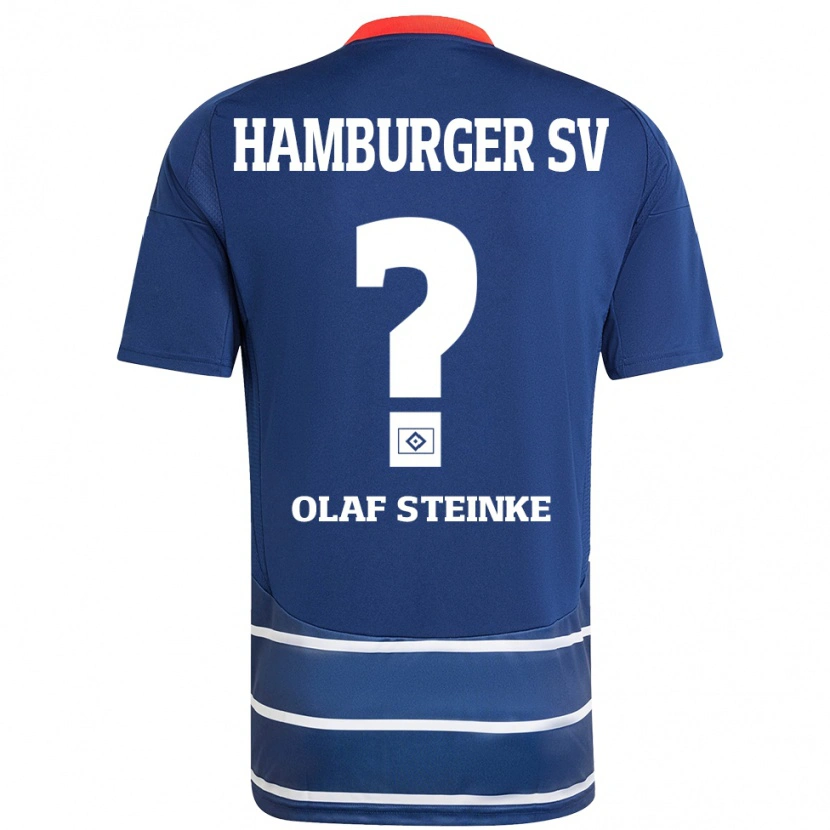 Danxen Herren Eric Olaf Steinke #0 Dunkelblau Auswärtstrikot Trikot 2024/25 T-Shirt Schweiz