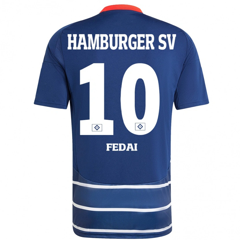 Danxen Herren Martin Fedai #10 Dunkelblau Auswärtstrikot Trikot 2024/25 T-Shirt Schweiz