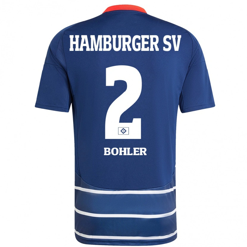 Danxen Herren Annaleen Böhler #2 Dunkelblau Auswärtstrikot Trikot 2024/25 T-Shirt Schweiz