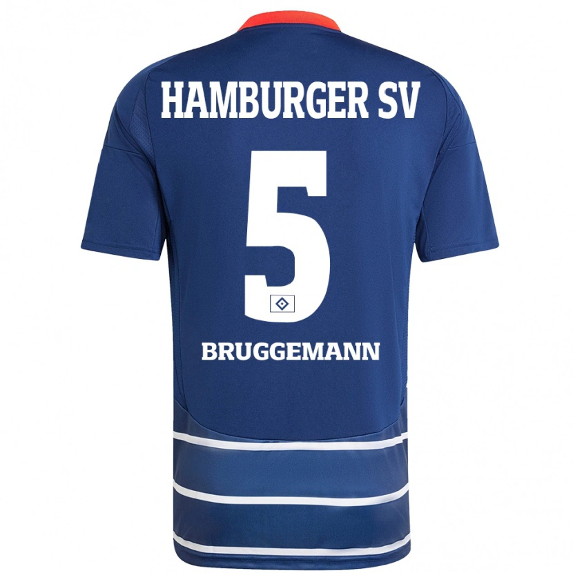 Danxen Herren Nina Brüggemann #5 Dunkelblau Auswärtstrikot Trikot 2024/25 T-Shirt Schweiz