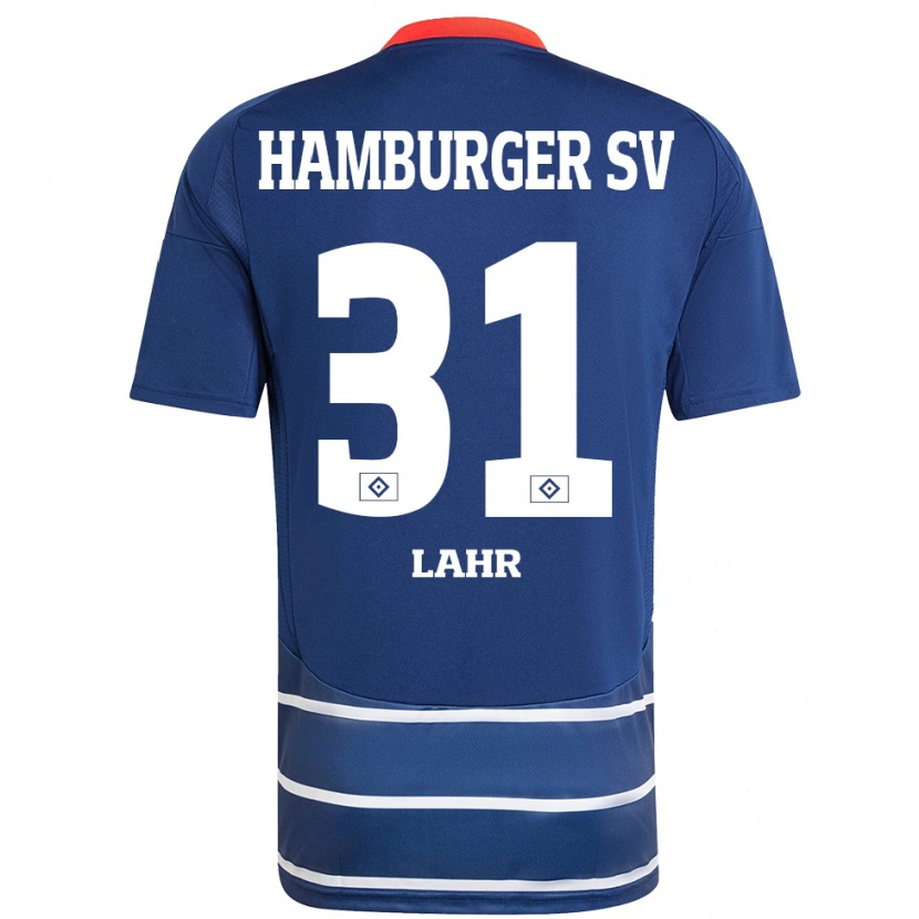 Danxen Herren Jobina Lahr #31 Dunkelblau Auswärtstrikot Trikot 2024/25 T-Shirt Schweiz