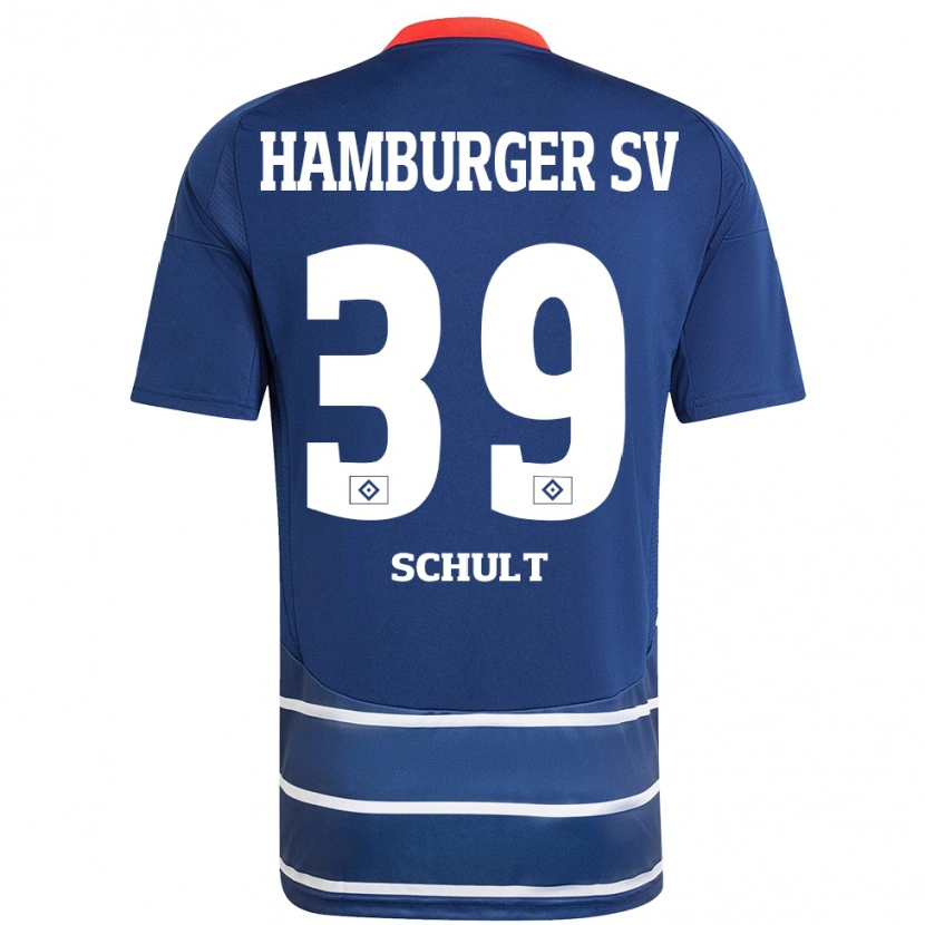 Danxen Herren Almuth Schult #39 Dunkelblau Auswärtstrikot Trikot 2024/25 T-Shirt Schweiz