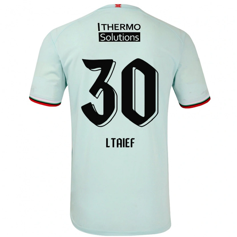 Danxen Herren Sayfallah Ltaief #30 Hellgrün Auswärtstrikot Trikot 2024/25 T-Shirt Schweiz