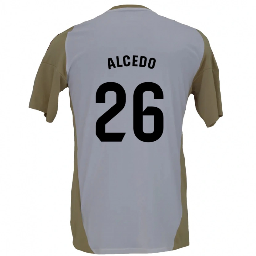 Danxen Herren Juan María Alcedo #26 Braunweiß Auswärtstrikot Trikot 2024/25 T-Shirt Schweiz