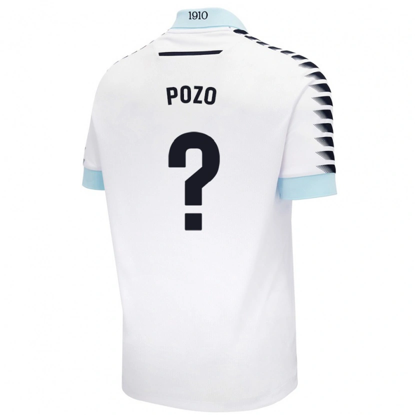 Danxen Herren Nicholas Pozo #0 Weiß Blau Auswärtstrikot Trikot 2024/25 T-Shirt Schweiz