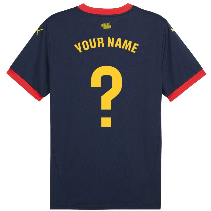 Danxen Herren Ihren Namen #0 Marinerot Auswärtstrikot Trikot 2024/25 T-Shirt Schweiz