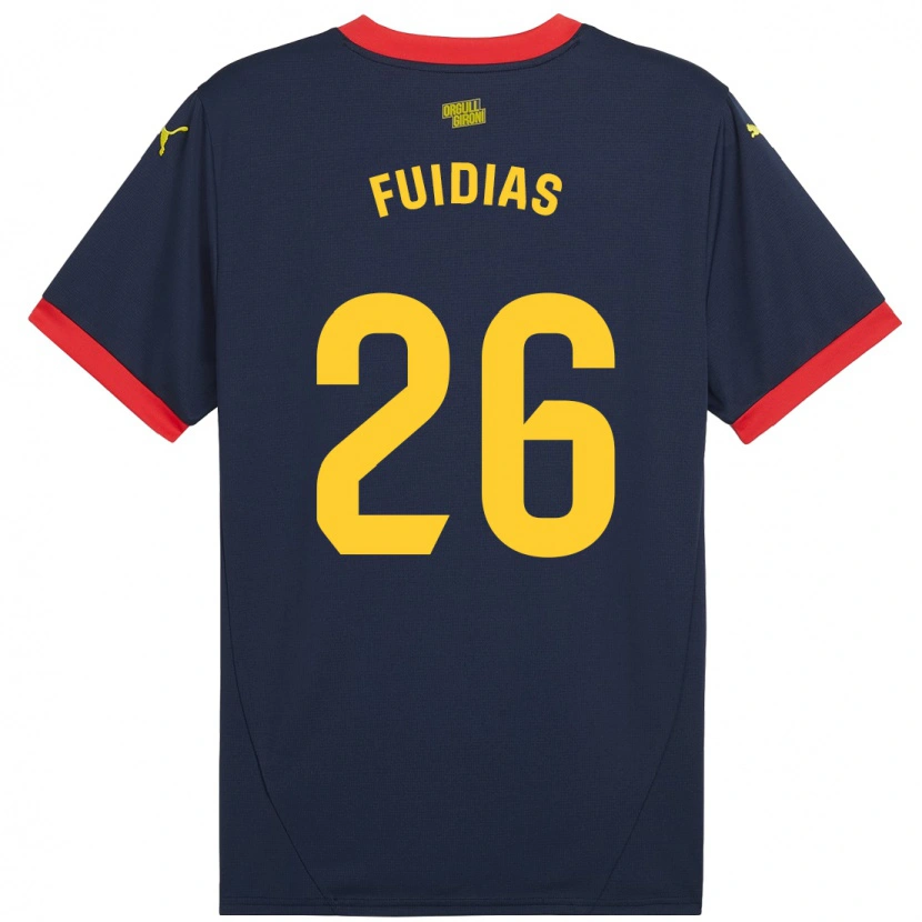 Danxen Herren Toni Fuidias #26 Marinerot Auswärtstrikot Trikot 2024/25 T-Shirt Schweiz