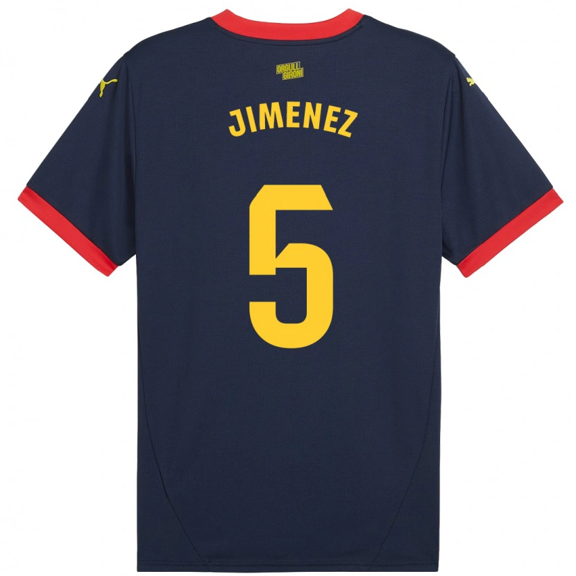 Danxen Herren Ángela Jiménez #5 Marinerot Auswärtstrikot Trikot 2024/25 T-Shirt Schweiz