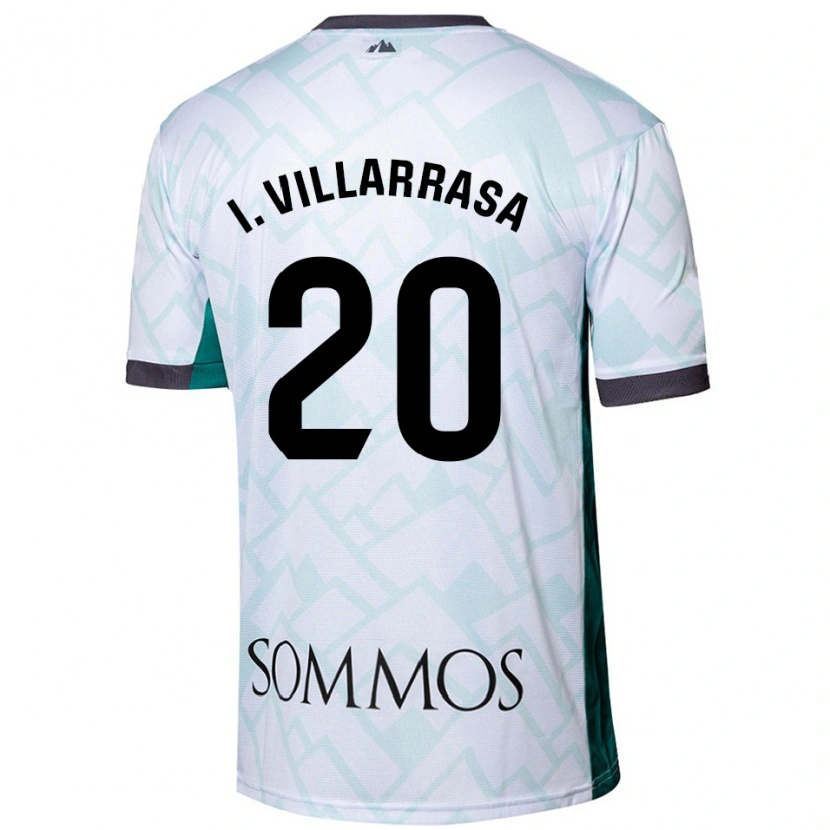 Danxen Herren Ignasi Vilarrasa #20 Weiß Grün Auswärtstrikot Trikot 2024/25 T-Shirt Schweiz