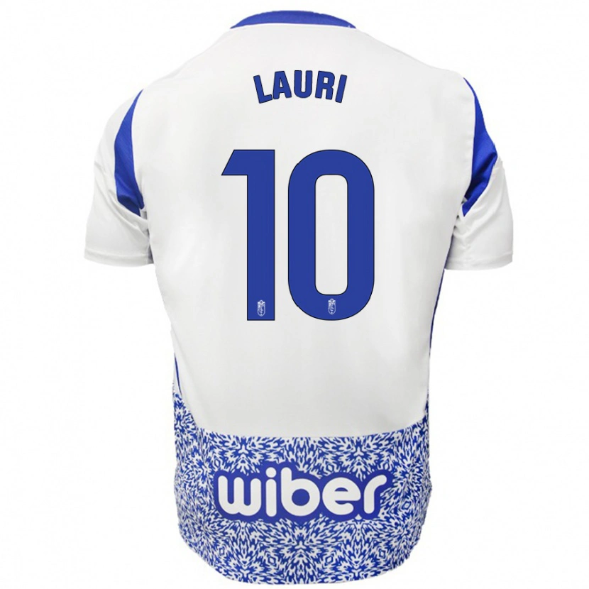 Danxen Herren Lauri #10 Weiß Blau Auswärtstrikot Trikot 2024/25 T-Shirt Schweiz