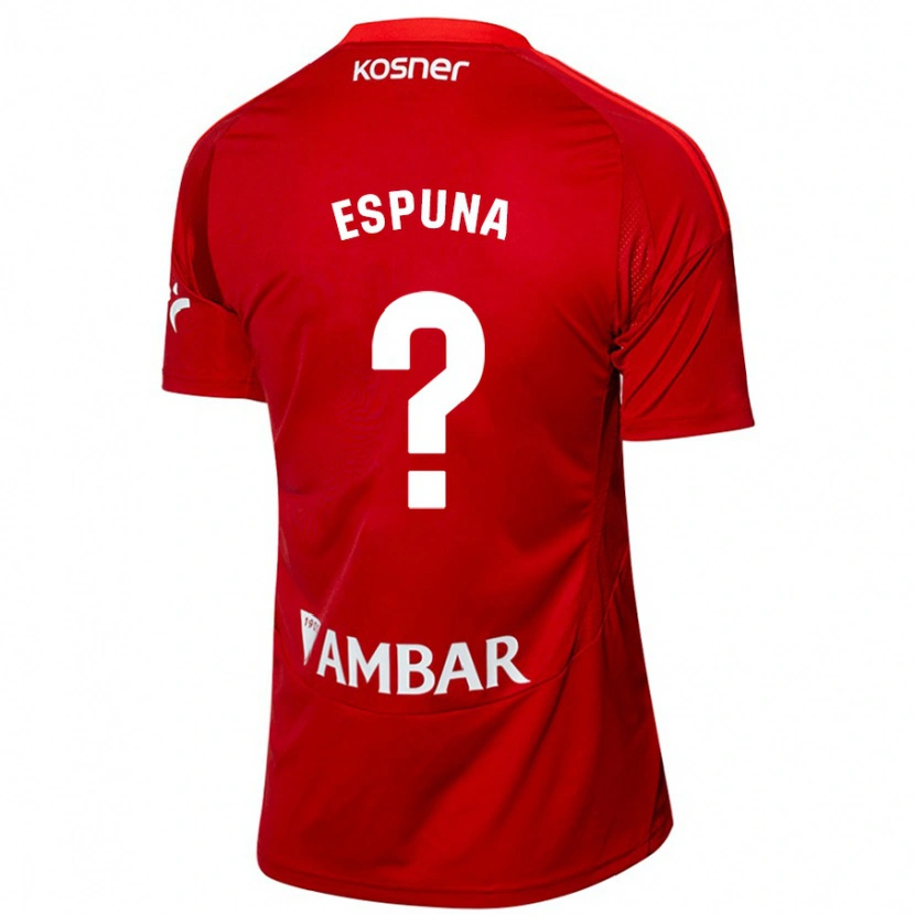 Danxen Herren Nico Espuña #0 Weiß Blau Auswärtstrikot Trikot 2024/25 T-Shirt Schweiz