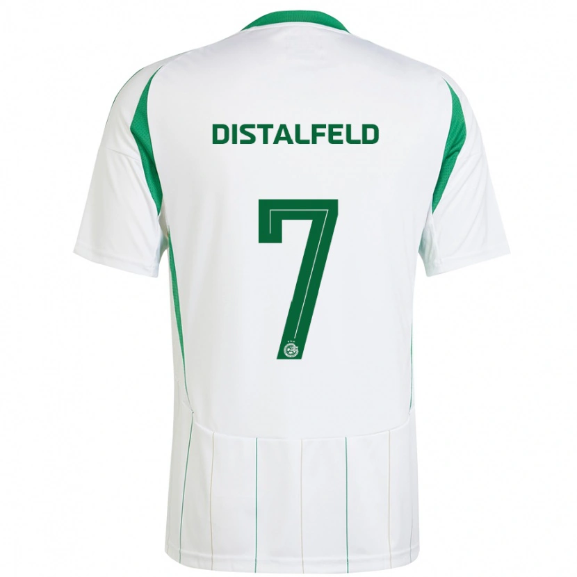 Danxen Herren Yanai Distalfeld #7 Weiß Grün Auswärtstrikot Trikot 2024/25 T-Shirt Schweiz