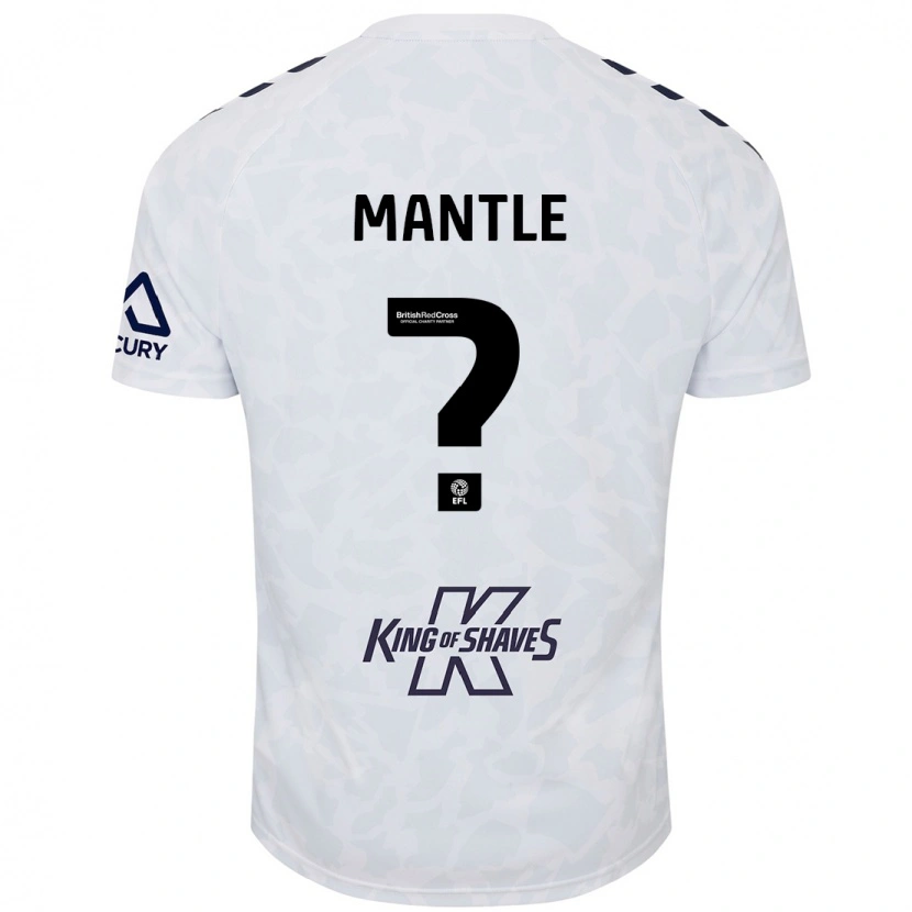 Danxen Herren David Mantle #0 Weiß Auswärtstrikot Trikot 2024/25 T-Shirt Schweiz