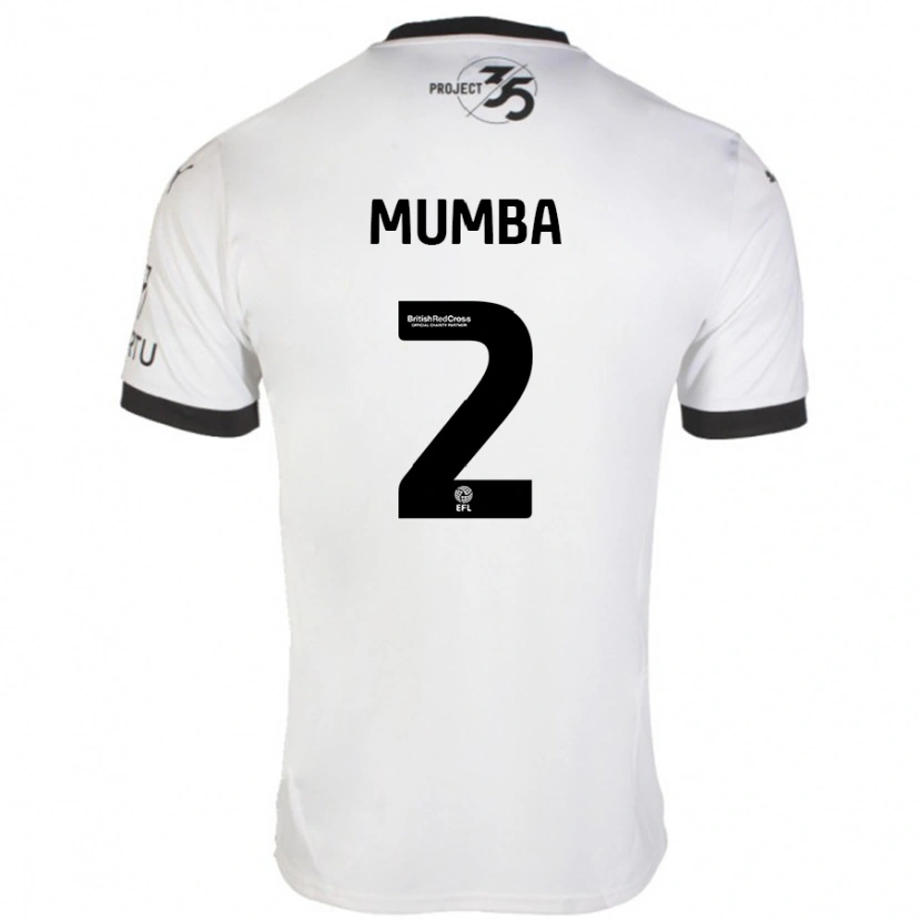 Danxen Herren Bali Mumba #2 Weiß Schwarz Auswärtstrikot Trikot 2024/25 T-Shirt Schweiz