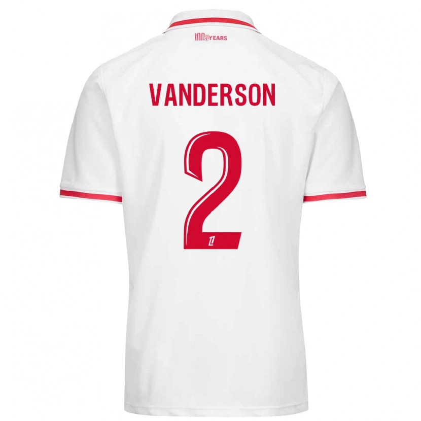 Danxen Damen Vanderson #2 Weiß Rot Heimtrikot Trikot 2024/25 T-Shirt Schweiz