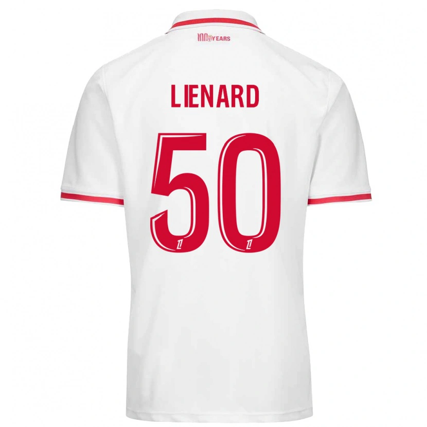 Danxen Damen Yann Lienard #50 Weiß Rot Heimtrikot Trikot 2024/25 T-Shirt Schweiz