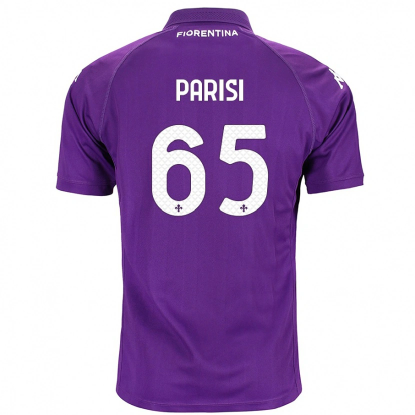 Danxen Damen Fabiano Parisi #65 Violett Heimtrikot Trikot 2024/25 T-Shirt Schweiz