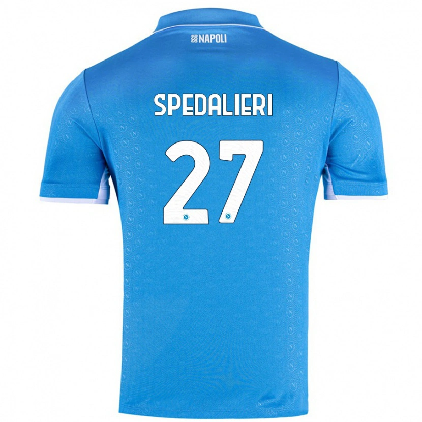 Danxen Damen Johnatan Andrea Spedalieri #27 Himmelblau Heimtrikot Trikot 2024/25 T-Shirt Schweiz